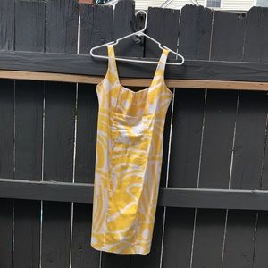 Summer yellow Calvin Klein dress